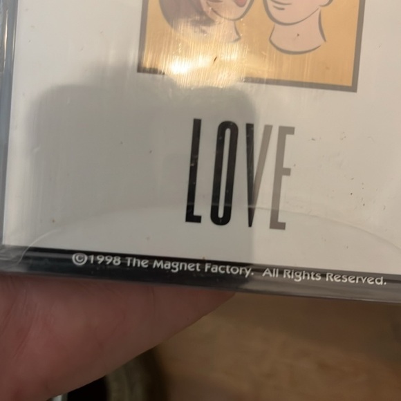 Vintage Love Word Magnets by The Magnet Factory 176 Magnets About Love 1998 NWT - Picture 5 of 5